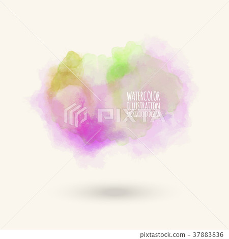 color watercolor background. vector illustration color watercolor background. vector illustration 37883836