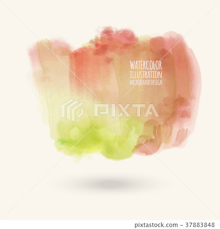 Abstract watercolor on white background. Abstract watercolor on white background. 37883848