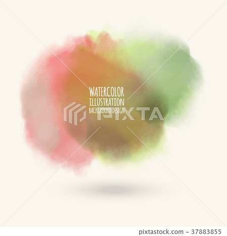 color watercolor background. vector illustration color watercolor background. vector illustration 37883855