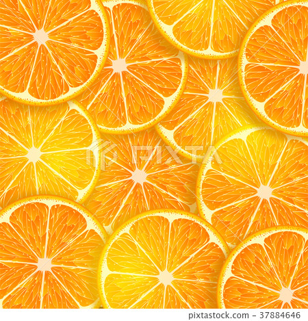 background consisting of orange slices 37884646