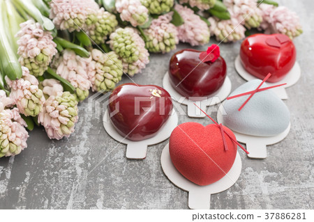 Valentines day or birthday greeting card. Lot a Valentines day or birthday greeting card. Lot a 37886281