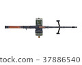 Gun machine, top view 37886540