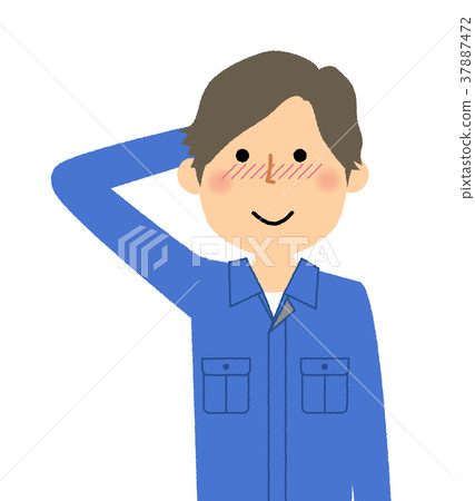 Man in work clothes 37887472