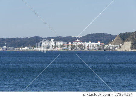 View of Kototsubo from the Morito beach 37894154
