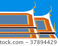Temple in vector 37894429