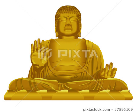 Image of the Golden Buddha of Gold Nara 37895109