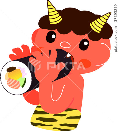 Akaoni Eating Edo Roll Akaoni Eating Edo Roll 37895259