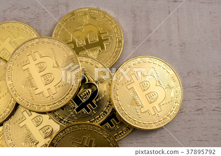 Virtual currency · bit coin image 37895792