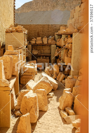 Hatchepsut Temple ruins. Luxor. Egypt 37896017