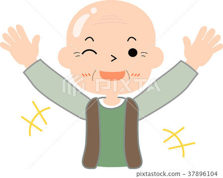 Happy Pika Grandfather Happy 37896104