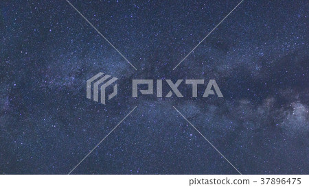 Milky way galaxy and space dust in the universe 37896475