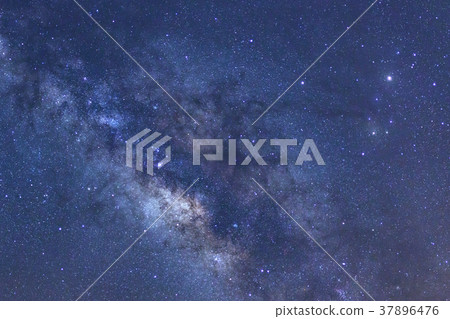Milky way galaxy and space dust in the universe 37896476