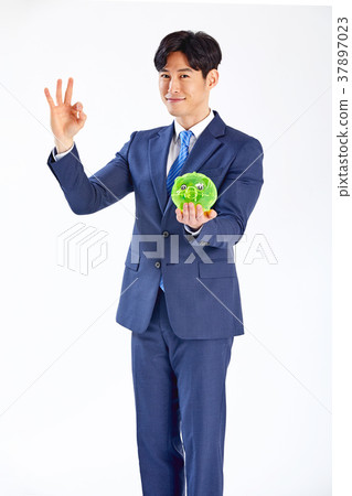 儲蓄，儲蓄，家居裝修，夢想，青年，存錢罐，錢 37897023