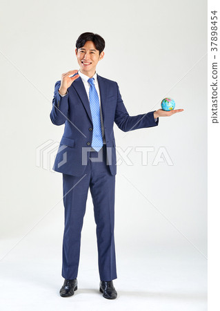 Global Business Man, Globe, Success, Global Businessman, Young Businessman Global Business Man, Globe, Success, Global Businessman, Young Businessman 37898454