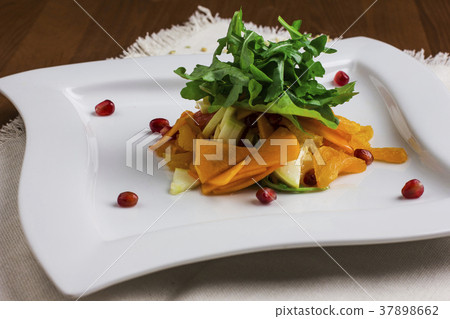 Fruit salad with apples and pomegranate Fruit salad with apples and pomegranate 37898662