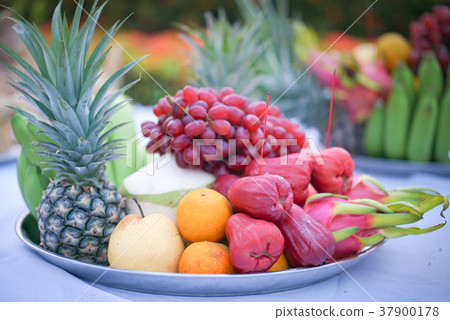Fresh fruits.Mixed fruits background. Fresh fruits.Mixed fruits background. 37900178