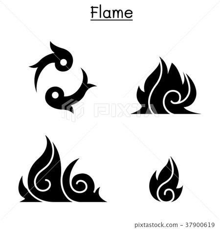 Fire, flame , Burn vector illustration graphic Fire, flame , Burn vector illustration graphic 37900619