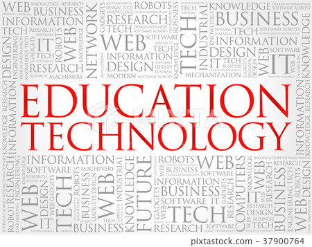 Education Technology word cloud, concept Education Technology word cloud, concept 37900764