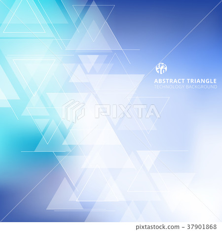 Abstract blurred background with triangles pattern - Stock Illustration ...