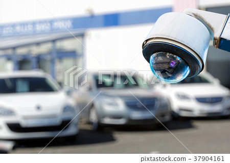 CCTV camera  for car dealer monitoring 37904161