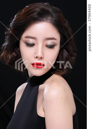 美容，化妝，美容，二十多歲，女性，單頭髮 37904409