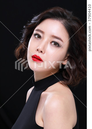 美容，化妝，美容，二十多歲，女性，單頭髮 37904410