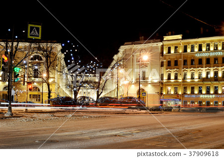Christmas decoration Rossi street Christmas decoration Rossi street 37909618