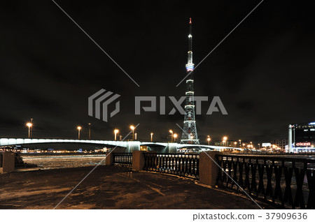 TV tower in Saint Petersburg and the views 37909636