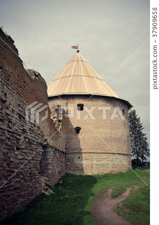 Fortress on thelake Ladoga, Shlisselburg, Russia Fortress on thelake Ladoga, Shlisselburg, Russia 37909658