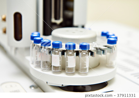 Biochemical analyzer in laboratory Biochemical analyzer in laboratory 37911331