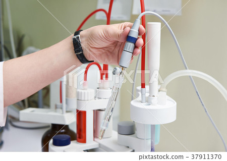 Research of biological material in laboratory Research of biological material in laboratory 37911370