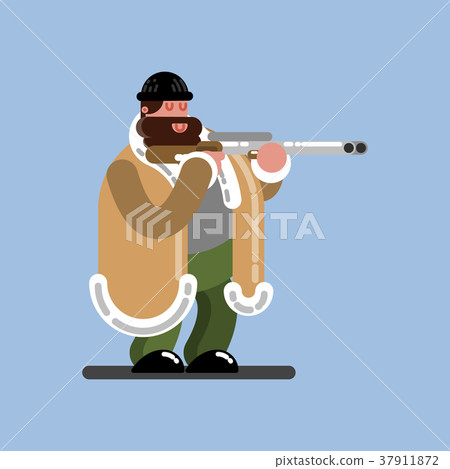 Big hunter ready to shoot 37911872