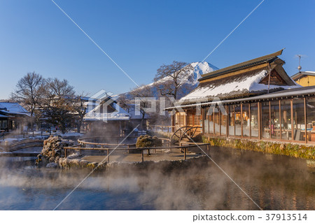 [山梨]晴野八野八海和富士山 37913514
