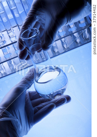 Test tubes in laboratory Test tubes in laboratory 37914482