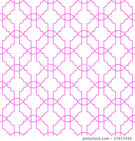 Trellis geometric thin seamless vector pattern. Trellis geometric thin seamless vector pattern. 37915456