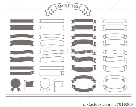 Ribbon simple material Ribbon simple material 37919209
