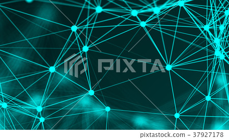 Abstract connection dots. Technology background Abstract connection dots. Technology background 37927178