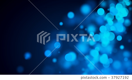 Blue bokeh abstract background. 3d rendering Blue bokeh abstract background. 3d rendering 37927192