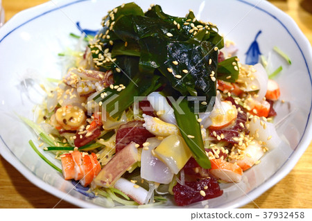 Delicious seafood salad Delicious seafood salad 37932458