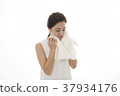 Young woman skin care 37934176