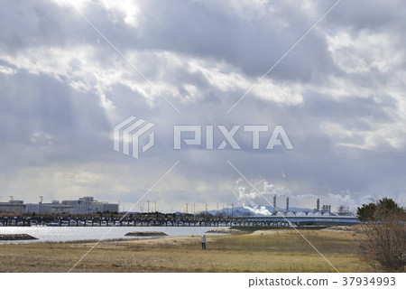 [兵庫縣姬路市]網走Nagisa公園的日落美景 37934993