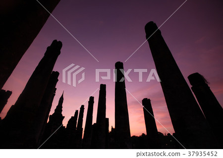 ASIA THAILAND SUKHOTHAI TEMPLE MAHATHAT 37935452