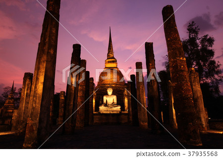 ASIA THAILAND SUKHOTHAI TEMPLE WAT SA SI ASIA THAILAND SUKHOTHAI TEMPLE WAT SA SI 37935568