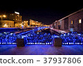 Light-Up Festival at Otaru Canal in Winter 37937806