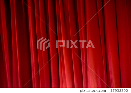 Curtain tweed flameproof custom curtain shape memory red brick color curtain 37938200