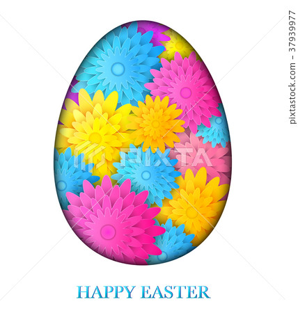 Easter greeting card. 37939977