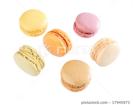 Colorful macaroons 37940973