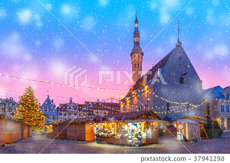 Christmas Market in Tallinn, Estonia Christmas Market in Tallinn, Estonia 37941298