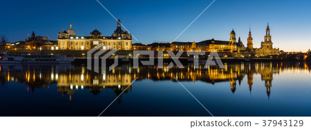 Dresden at Evening, Saxony, Germany 37943129