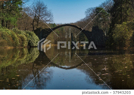 Bridge Rakotz, Kromlau, Saxony, Germany 37943203
